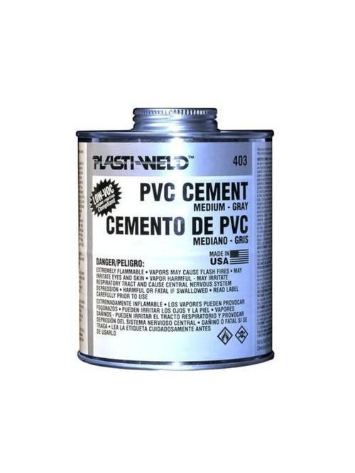 1 Quart Brush Top PVC Cement Independent Electric